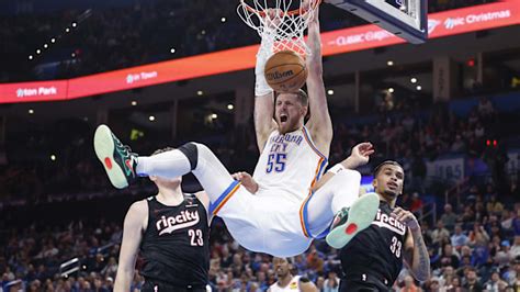 okc thunder vs portland trail blazers match player stats|Trail Blazers And Thunder Injury Reports.
